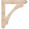 Ekena Millwork Legacy Arts & Crafts Smooth Bracket, Douglas Fir, 5 1/2"W x 40"D x 44"H BKT06X40X44LEC03SDF - alternate 4